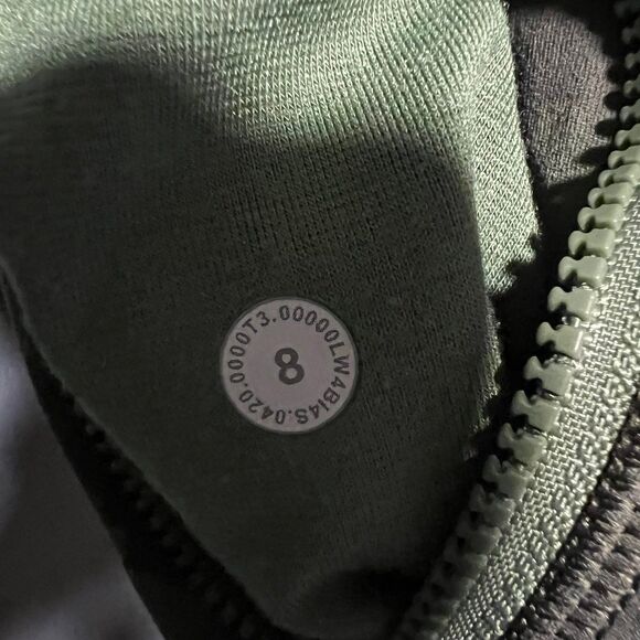 Lululemon Hooded Define Jacket *Nulu Womens 8 Incognito Camo Multi Gator Green - Picture 10 of 10